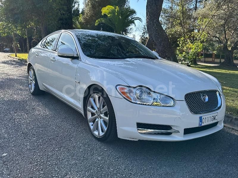 Usado Jaguar XF Luxury 272 CV (200 kW) 2009 Blanco Berlina