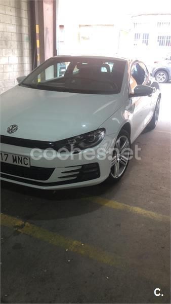Blanco Usado 2015 VW Scirocco R-line Coupe | 13.500 € (Precio justo) - Imagen 1/4
