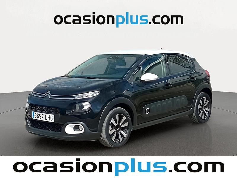 Usado Citroën C3 Shine 110 CV (80 kW) 2020 Negro Utilitario
