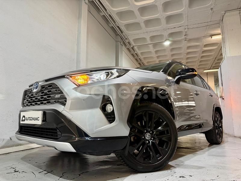 Usado Toyota RAV4 Hybrid Style 218 CV (160 kW) 2021 Gris / plata SUV