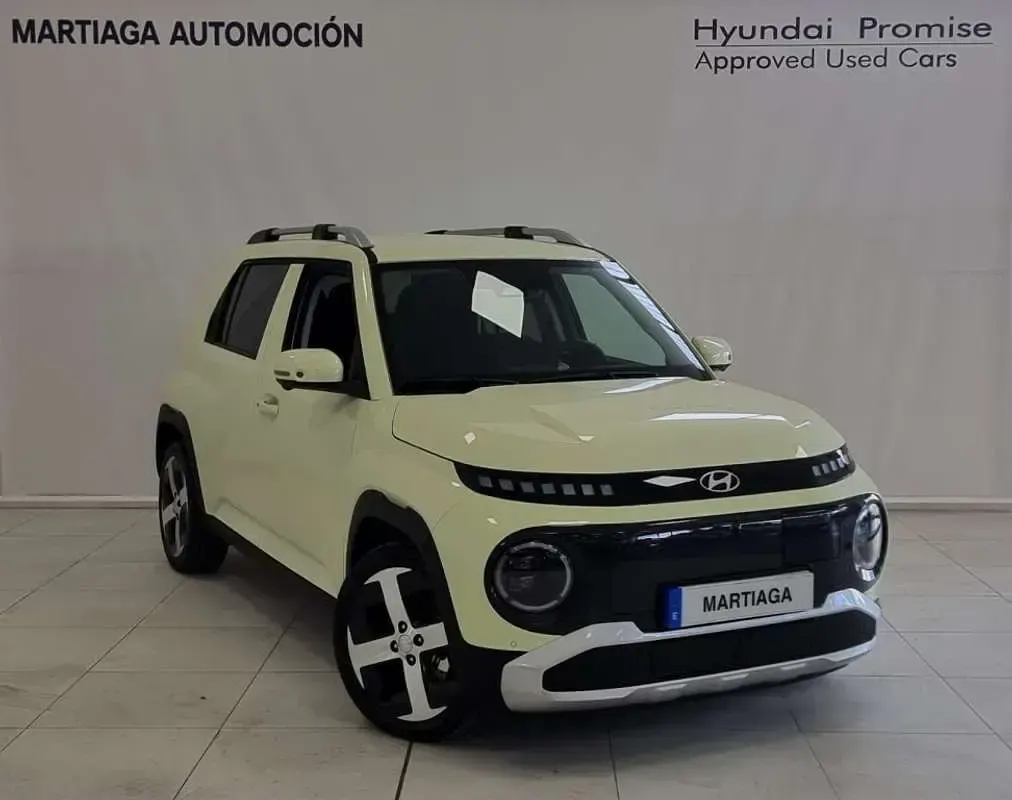 Nuevo Hyundai Inster 85 kW (116 CV) 2025 Amarillo Utilitario