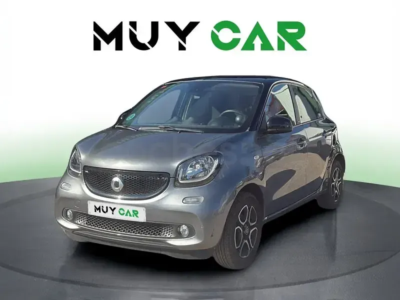 Usado Smart ForFour Passion 71 CV (52 kW) 2016 Gris / plata Utilitario