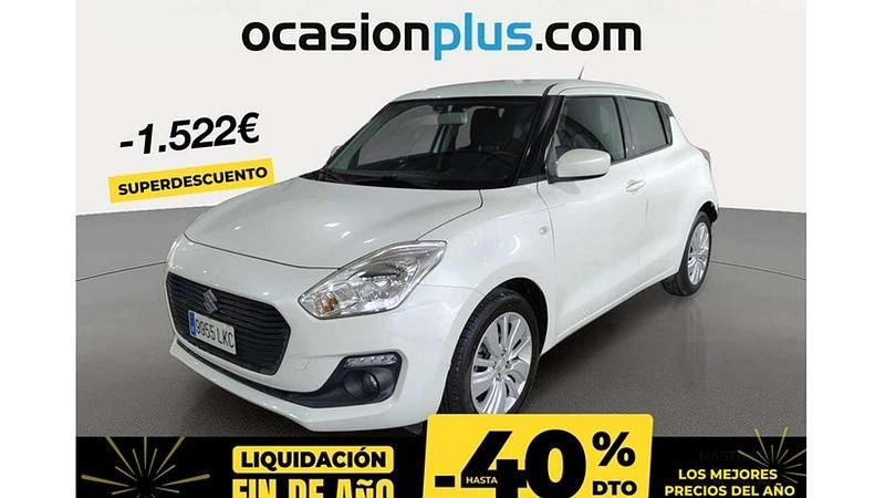 Blanco Usado 2020 Suzuki Swift Utilitario | 15.228 € (Un poco caro) - Imagen 1/4