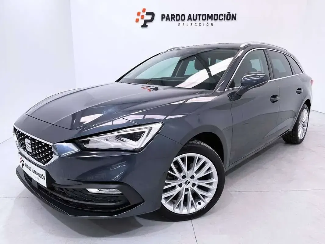 Usado Seat Leon XCELLENCE 150 HP (110 kW) 2021 Cinzento Carrinha