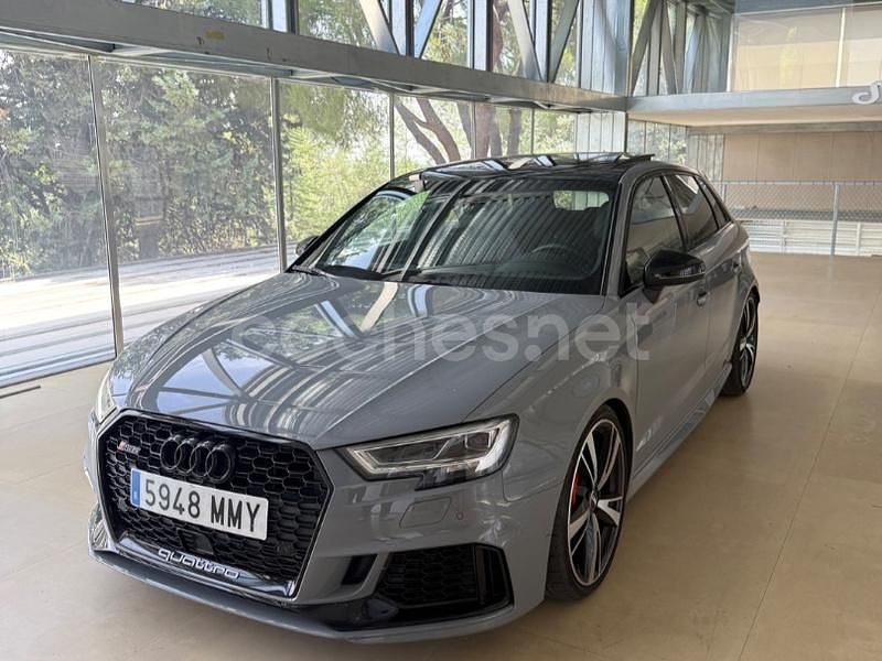 Gris / plata Usado 2019 Audi RS3 Berlina | 44.999 € (Precio justo) - Imagen 1/4