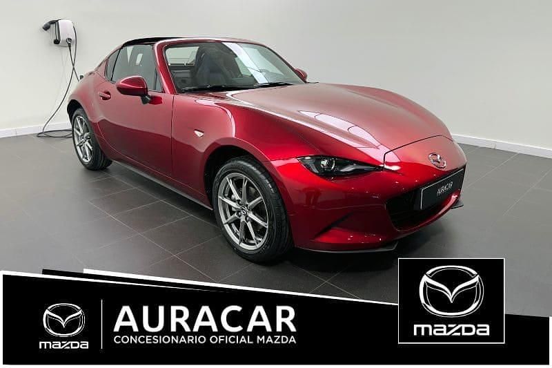 Rojo Nuevo 2025 Mazda MX5 Exclusive-Line Descapotable | 35.600 € (Un poco caro) - Imagen 1/4