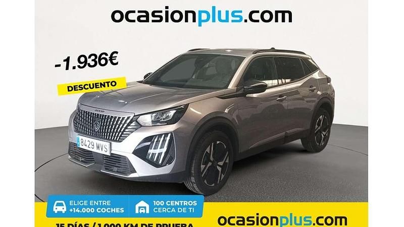 Gris Usado 2024 Peugeot 2008 Allure SUV | 19.364 € (Precio justo) - Imagen 1/4