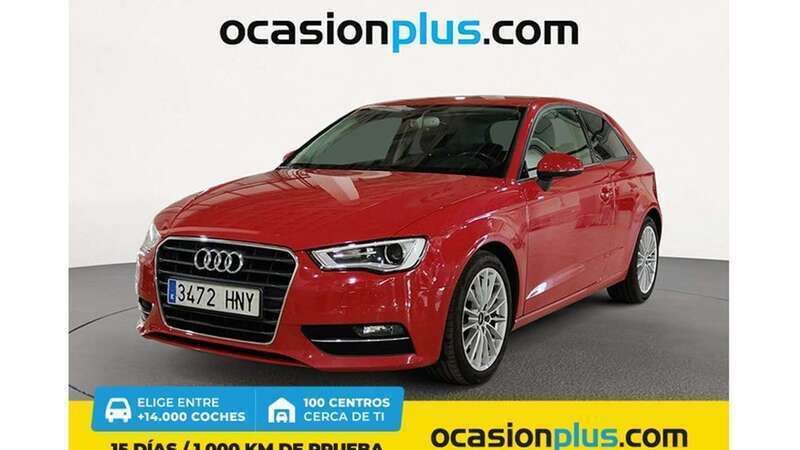 Rojo Usado 2013 Audi A3 Ambition Utilitario | 14.390 € (Precio justo) - Imagen 1/4