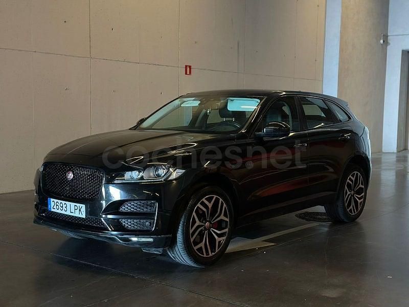 Usado Jaguar F-Pace Pure 180 CV (132 kW) 2016 Negro SUV