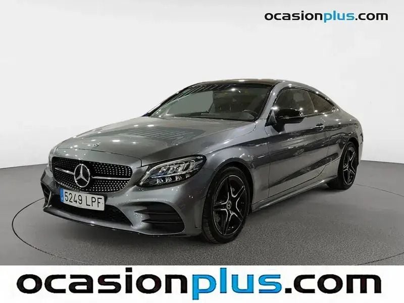 Gris Usado 2021 Mercedes C220 Coupe | 31.319 € (Super precio) - Imagen 1/4