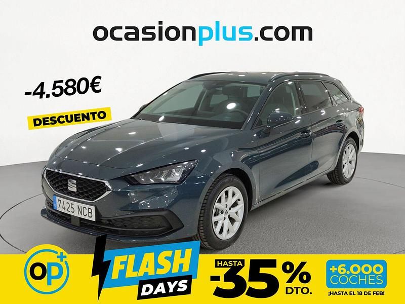 Azul Usado 2025 Seat Leon Style Familiar | 22.450 € (Buen precio) - Imagen 1/4
