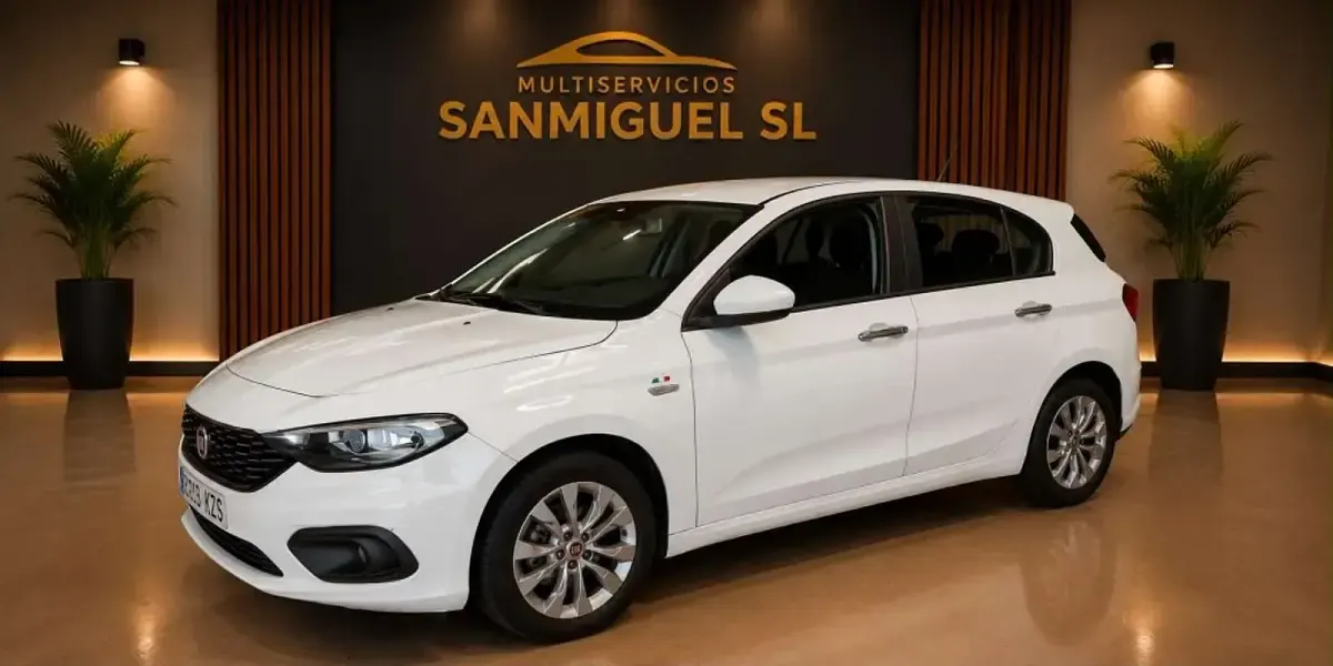 Usado Fiat Tipo Pop 95 CV (69 kW) 2017 Blanco Utilitario