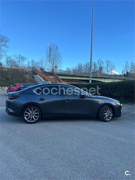 Usado Mazda 3 181 CV (133 kW) 2019 Gris / plata Berlina