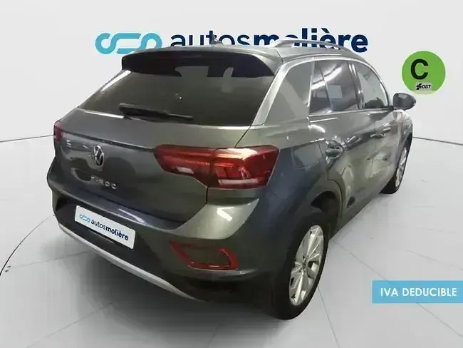 Usado VW T-Roc Life 150 CV (110 kW) 2022 Gris SUV