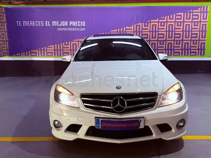 Usado Mercedes C63 AMG AMG 457 CV (336 kW) 2010 Blanco Berlina