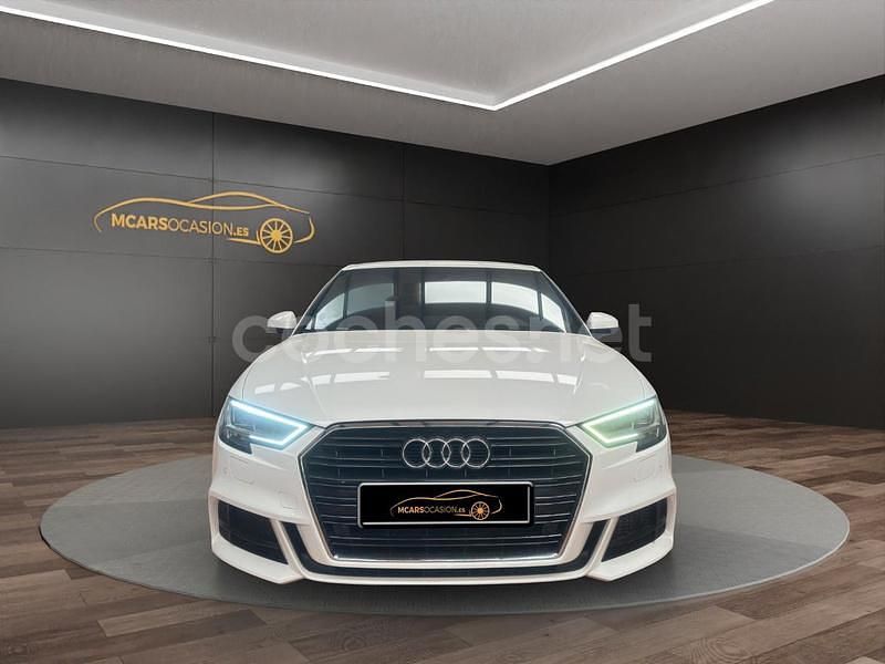 Usado Audi A3 S-Line 116 CV (85 kW) 2019 Blanco Berlina