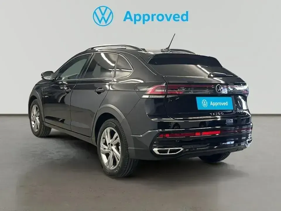 Usado VW Taigo R-line 110 CV (80 kW) 2022 Negro SUV