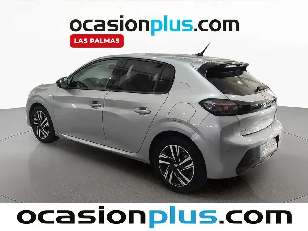 Usado Peugeot 208 Allure 102 CV (75 kW) 2023 Gris Utilitario