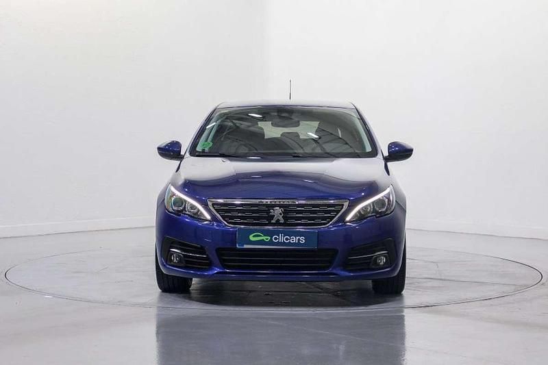 Usado Peugeot 308 Allure 131 CV (96 kW) 2018 Azul Utilitario