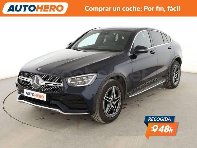 Usado Mercedes GLC220 AMG line 194 CV (142 kW) 2022 Azul SUV