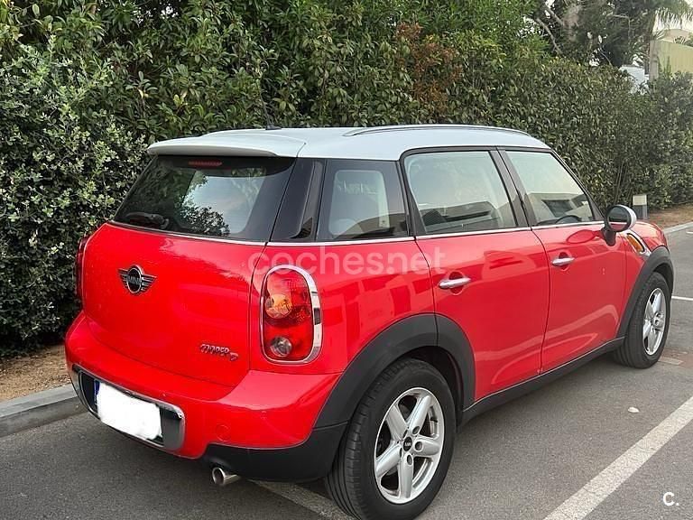 Usado Mini Cooper D Countryman 112 CV (82 kW) 2010 Rojo SUV