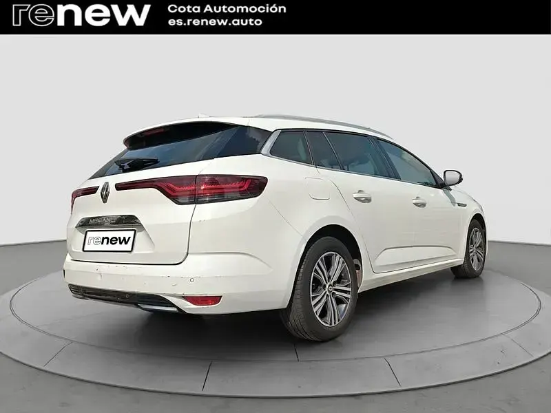 Usado Renault Mégane GrandTour Zen 115 CV (84 kW) 2021 Blanco Familiar