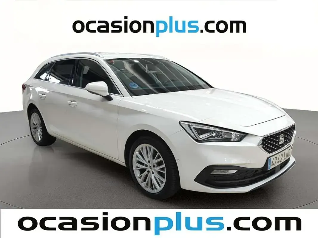 Usado Seat Leon ST XCELLENCE 205 CV (150 kW) 2021 Blanco Familiar