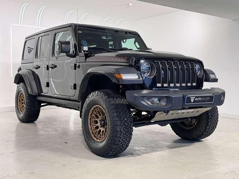 Usado Jeep Wrangler Unlimited Rubicon 200 CV (147 kW) 2020 Negro SUV