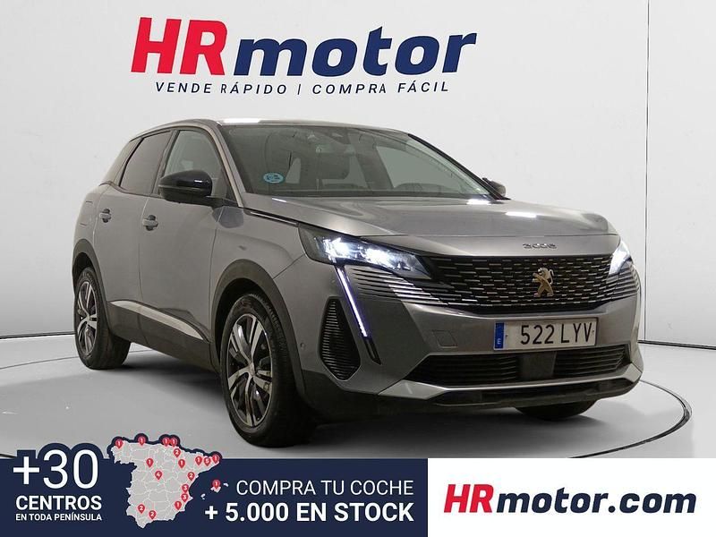 Gris Usado 2022 Peugeot 3008 Allure SUV | 18.890 € (Precio justo) - Imagen 1/4