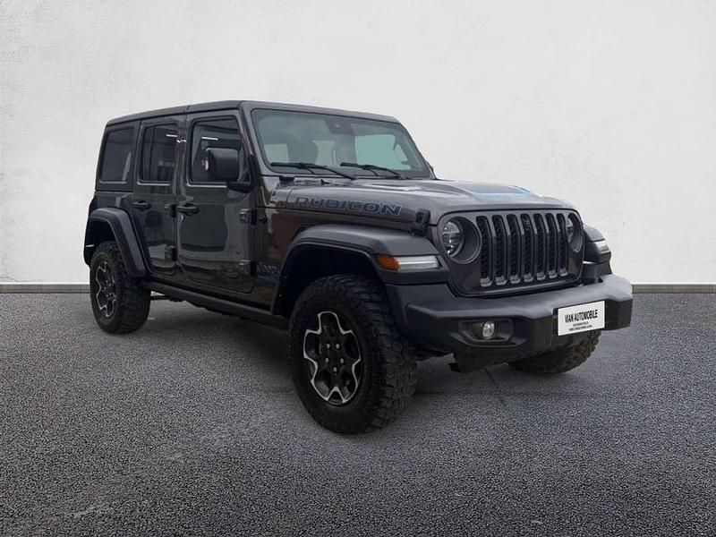 Usado Jeep Wrangler Unlimited Rubicon 381 CV (280 kW) 2022 Gris SUV