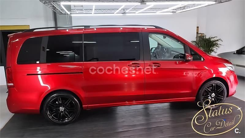 Rojo Usado 2019 Mercedes V250 Avantgarde Monovolumen | 44.500 € (Precio justo) - Imagen 1/4