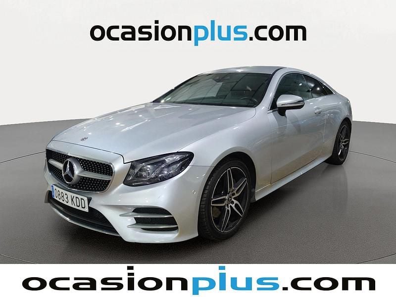 Gris plata Usado 2017 Mercedes E220 AMG Coupe | 27.121 € (Super precio) - Imagen 1/4