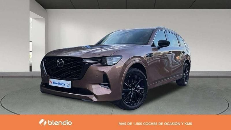 Gris Usado 2024 Mazda CX-80 Homura-Line SUV | 47.490 € (Super precio) - Imagen 1/4