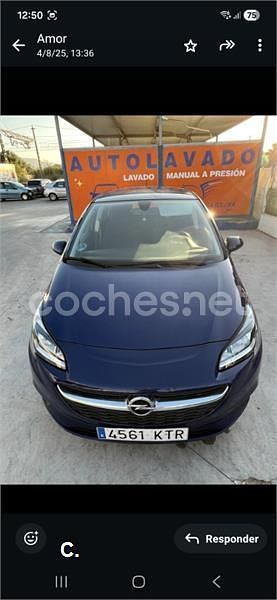 Usado Opel Corsa Design Edition 90 CV (66 kW) 2019 Azul Berlina