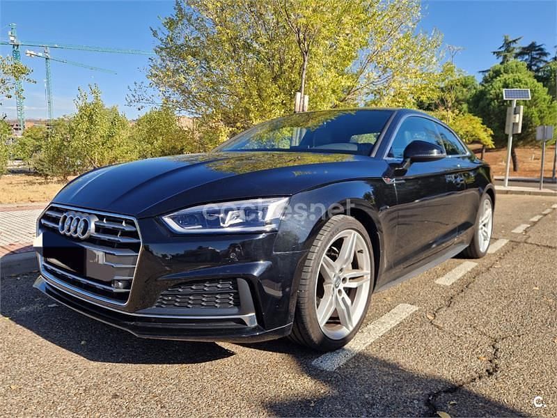 Negro Usado 2017 Audi A5 S-Line Coupe | 20.000 € (Precio justo) - Imagen 1/4