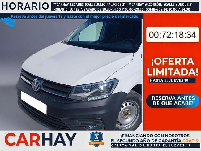 Usado VW Caddy 102 CV (75 kW) 2020 Blanco Monovolumen