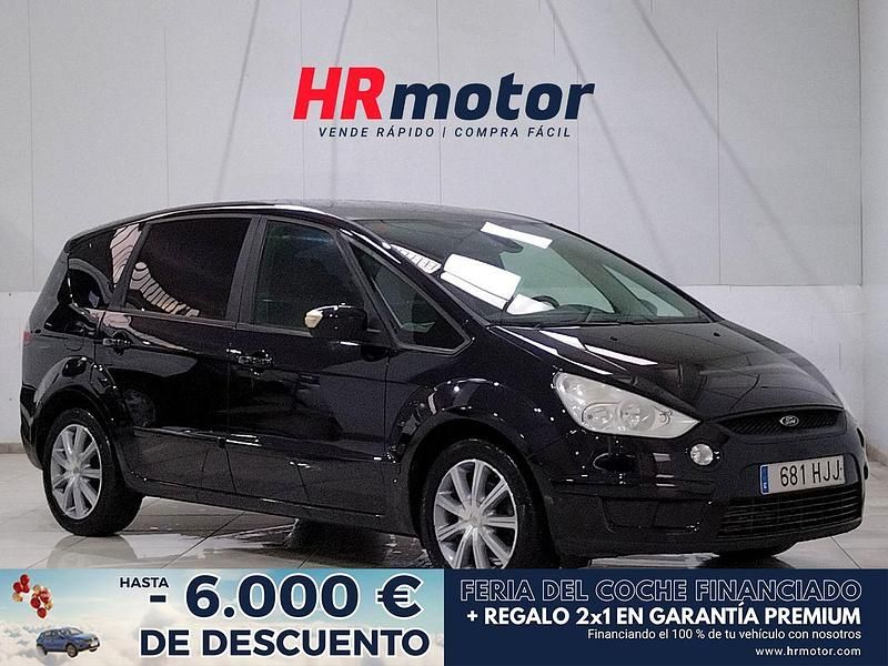 Negro Usado 2007 Ford S-MAX Titanium Monovolumen | 6800 € - Imagen 1/4