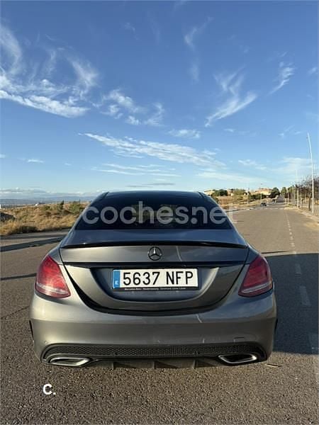 Negro Usado 2016 Mercedes C220 AMG line Berlina | 21.100 € (Precio justo) - Imagen 1/4