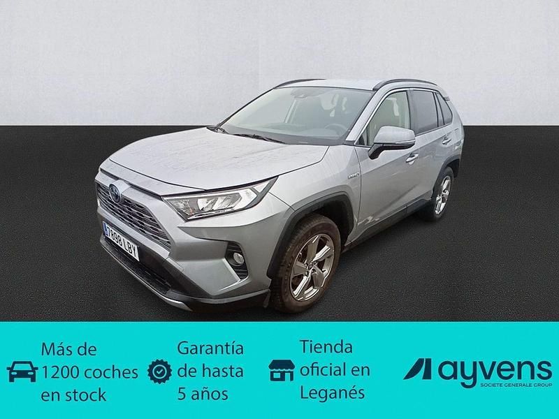 Usado Toyota RAV4 Hybrid Advance 222 CV (163 kW) 2019 Gris plata SUV