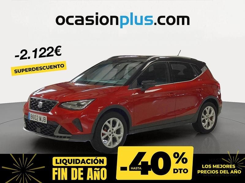 Rojo Usado 2023 Seat Arona FR SUV | 20.600 € (Precio justo) - Imagen 1/4