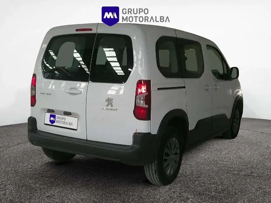 Usado Peugeot Rifter Active 99 CV (72 kW) 2022 Blanco Monovolumen