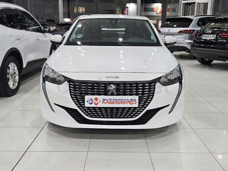 Usado Peugeot 208 Active 100 CV (73 kW) 2021 Blanco Utilitario