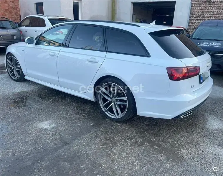 Usado Audi A6 326 CV (239 kW) 2017 Blanco Familiar