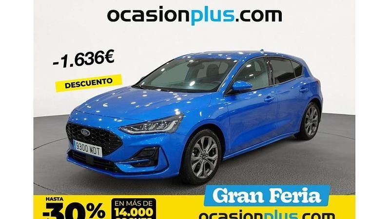 Azul Usado 2023 Ford Focus ST-Line Utilitario | 16.364 € (Precio justo) - Imagen 1/4