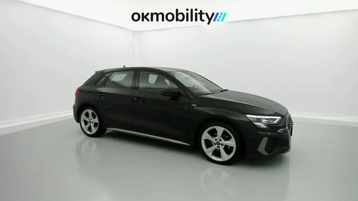 Brugt Audi A3 S-Line 150 HK (110 kW) 2023 Sort Sedan