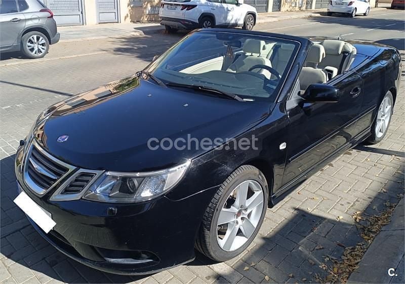 Usado Saab 9-3 Vector 180 CV (132 kW) 2008 Negro Descapotable