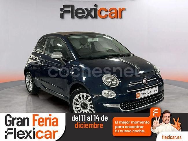 Azul Usado 2022 Fiat 500C Dolcevita Descapotable | 12.790 € (Precio justo) - Imagen 1/4