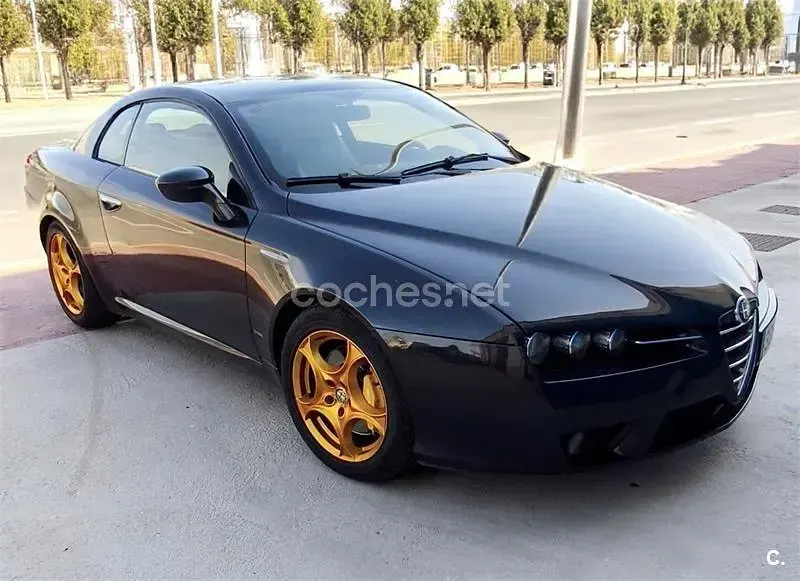 Usado Alfa Romeo Brera 200 CV (147 kW) 2007 Negro Coupe