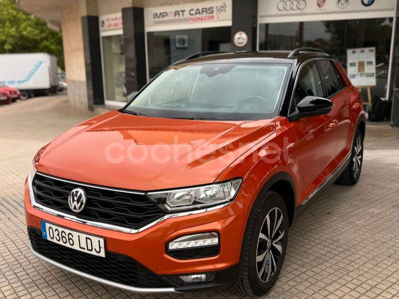 Begagnad VW T-Roc Advance 115 HK (84 kW) 2019 Orange SUV