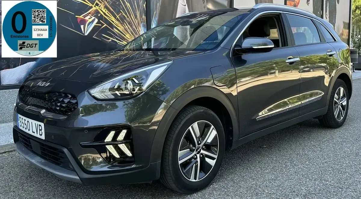 Usado Kia Niro 141 CV (103 kW) 2022 Gris SUV
